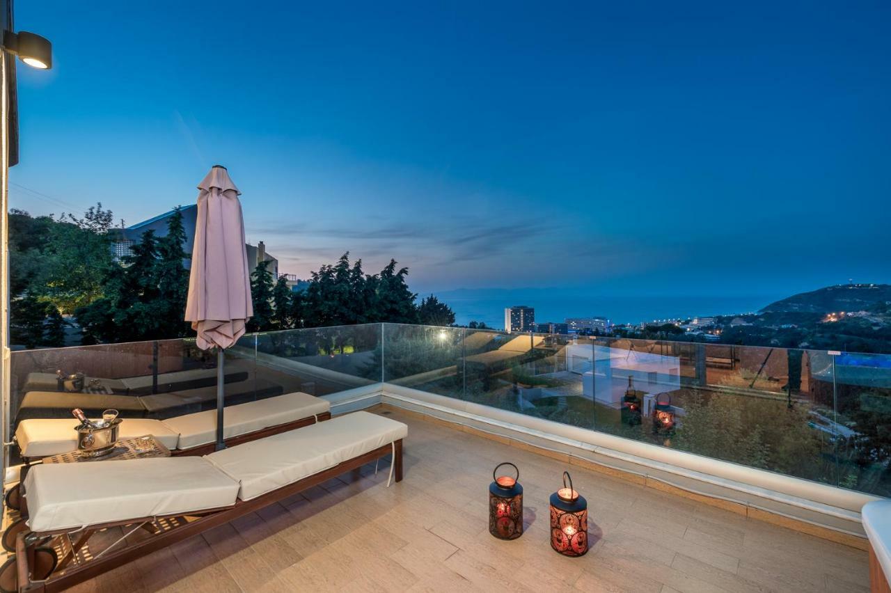 דירות איקסיה Flyviewflatsgold Privatehottub With Seaview מראה חיצוני תמונה
